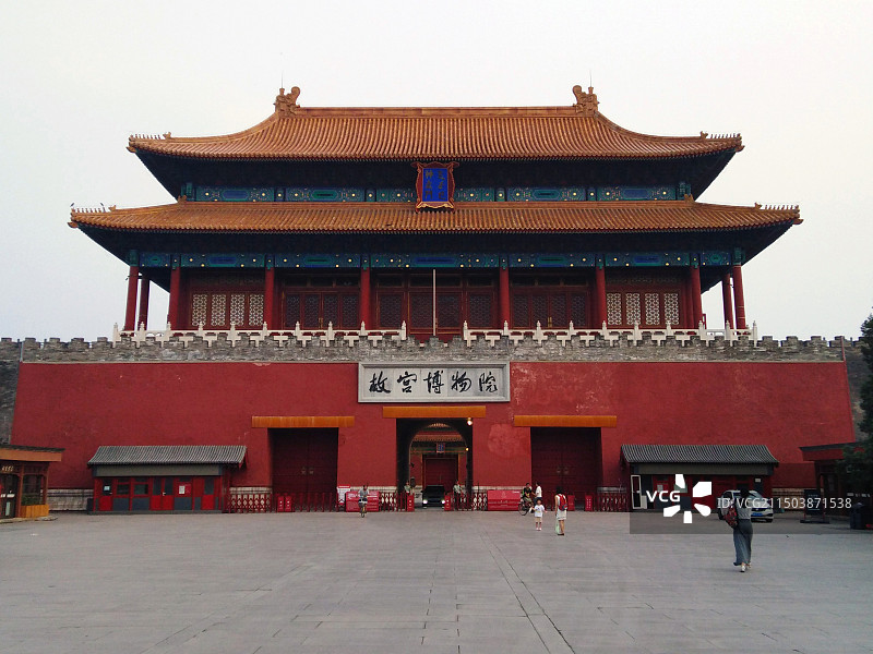 故宫神武门图片素材