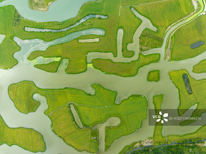 临海市桃江十三渚图片素材