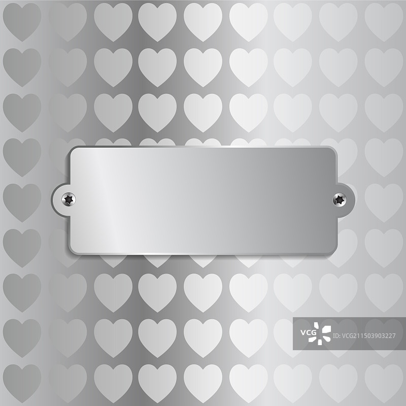 3D银质铭牌图片素材