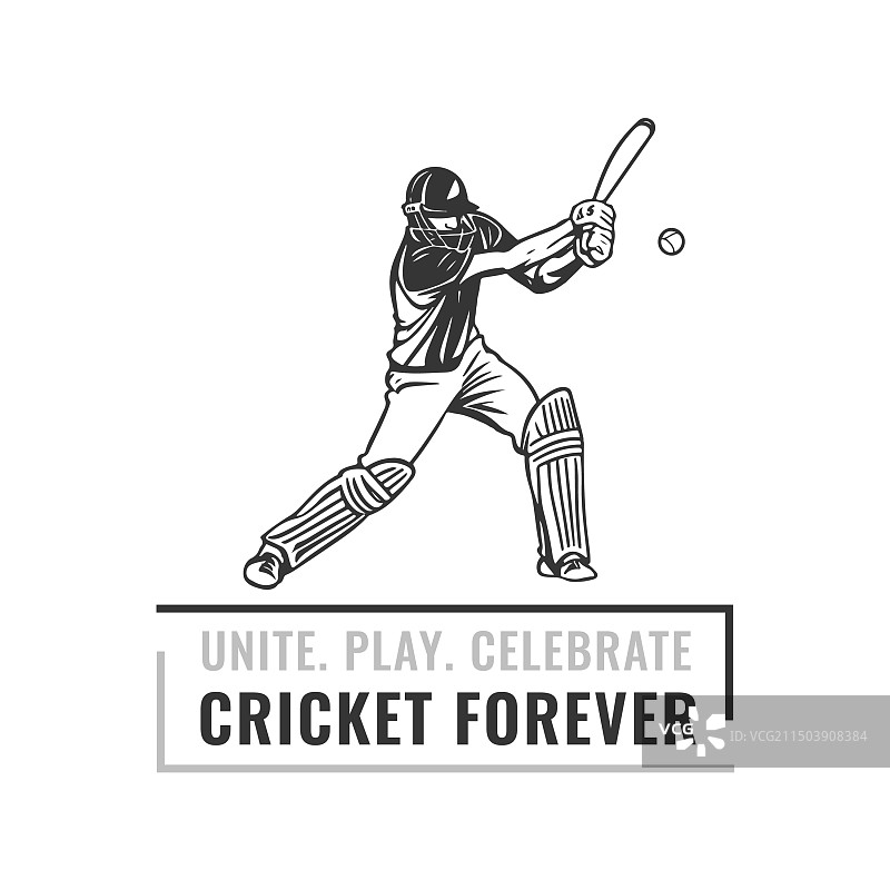 板球运动员图片素材