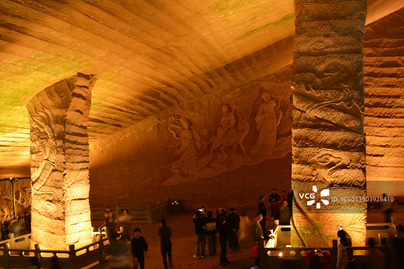 衢州龙游石窟旅游区图片素材