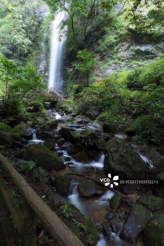 莫里瀑布图片素材