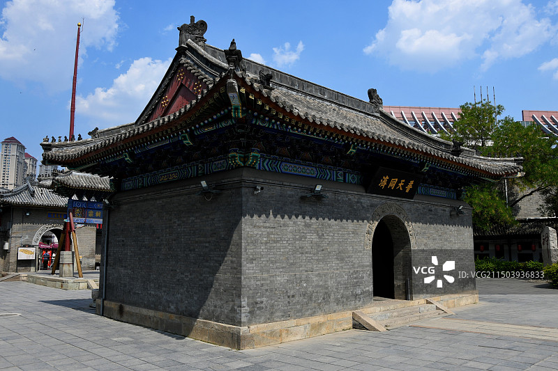 天津天后宫 天津民俗博物馆 天津古文化街图片素材
