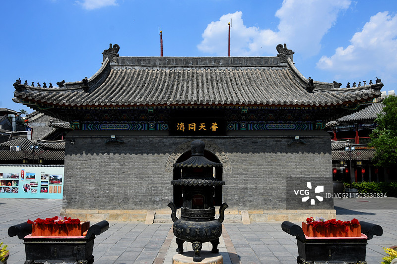 天津天后宫 天津民俗博物馆 天津古文化街图片素材