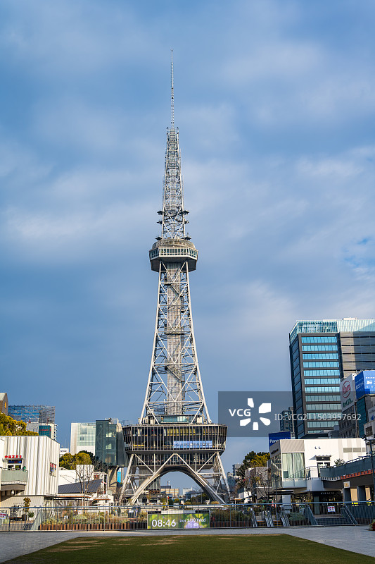 日本久屋大通公园名古屋电视塔图片素材