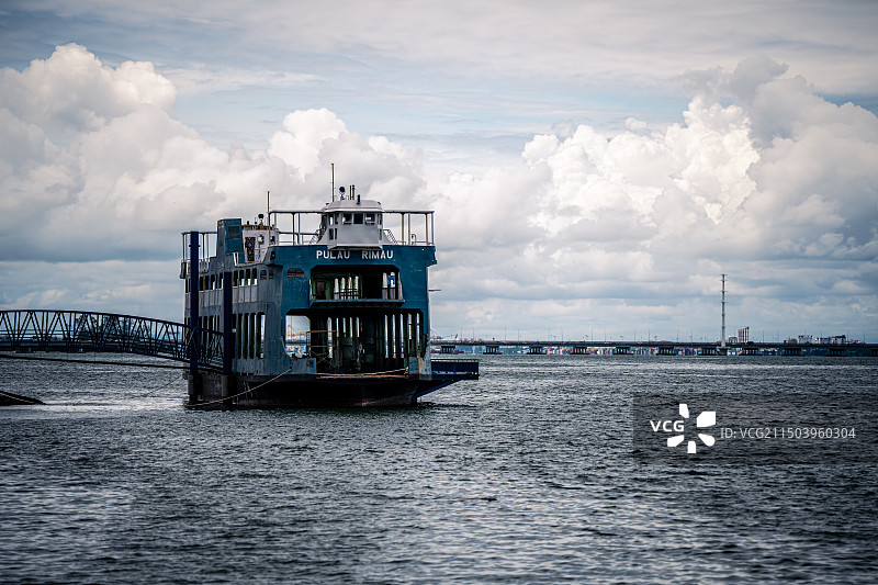 槟城巴特沃斯大桥图片素材