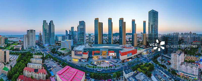 青岛市市南区万象城图片素材