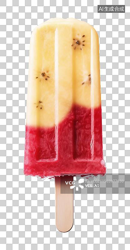 【AI数字艺术】香蕉水果冰棒图片素材