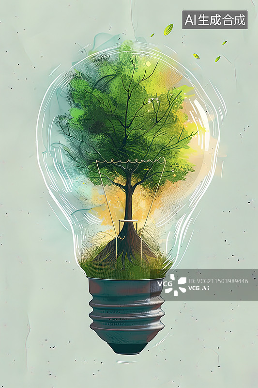 【AI数字艺术】生态系统图片素材