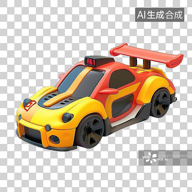 【AI数字艺术】卡通的赛车 四驱车图片素材