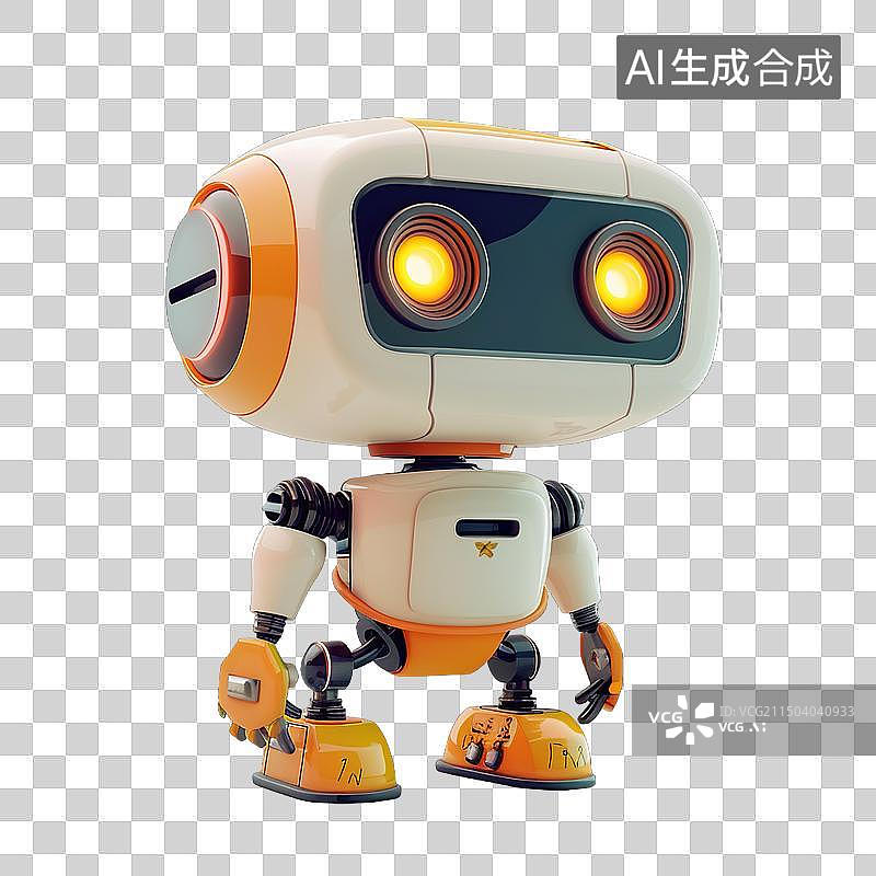 【AI数字艺术】智能机器人图片素材