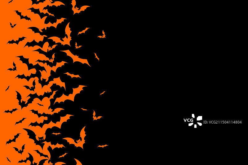 黑色蝙蝠万圣节banner图片素材