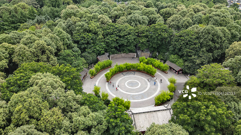 成都市人民公园图片素材