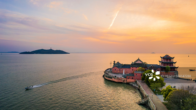 合肥巢湖姥山岛景区图片素材