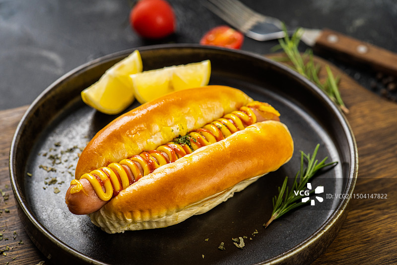 美式热狗图片素材