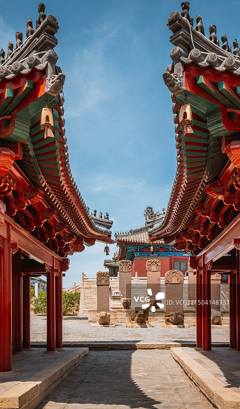 辽宁北镇市北镇庙历史建筑人文风景图片素材