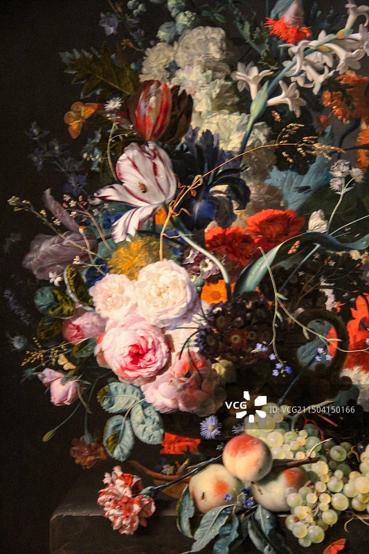 花卉绘画艺术作品图片素材