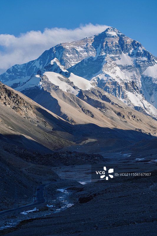 西藏珠穆朗玛峰图片素材