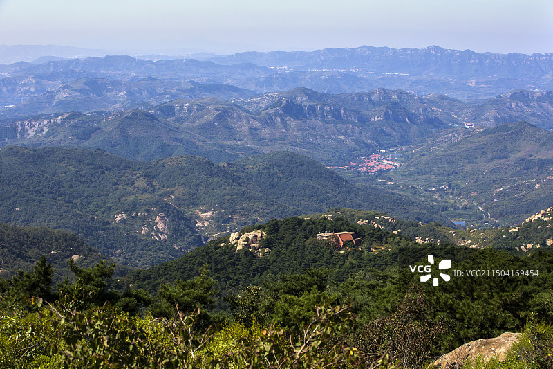 淄博鲁山国家森林公园图片素材