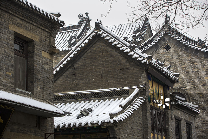 淄博周村古商城图片素材