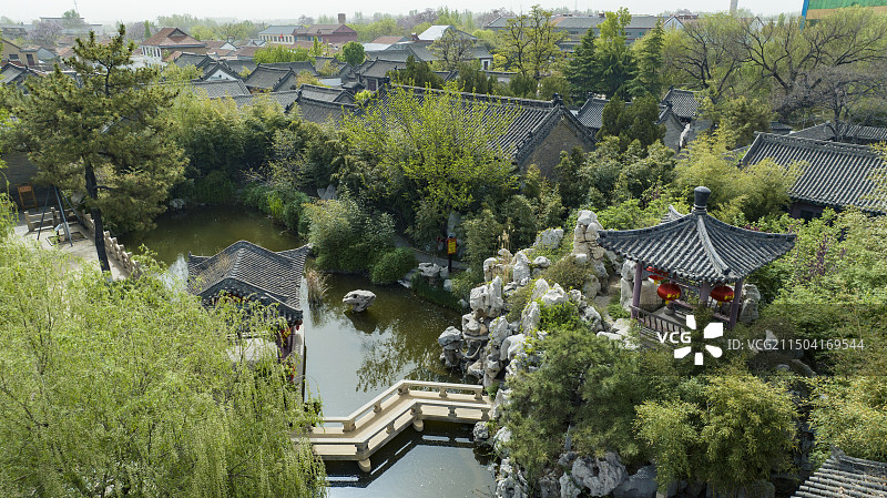 淄博王渔洋故里景区图片素材