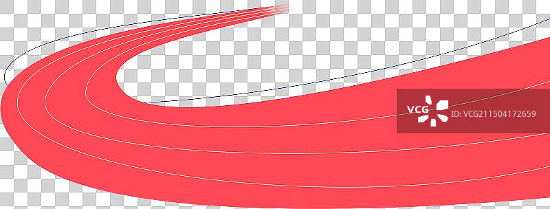 曲线地面红色图片素材