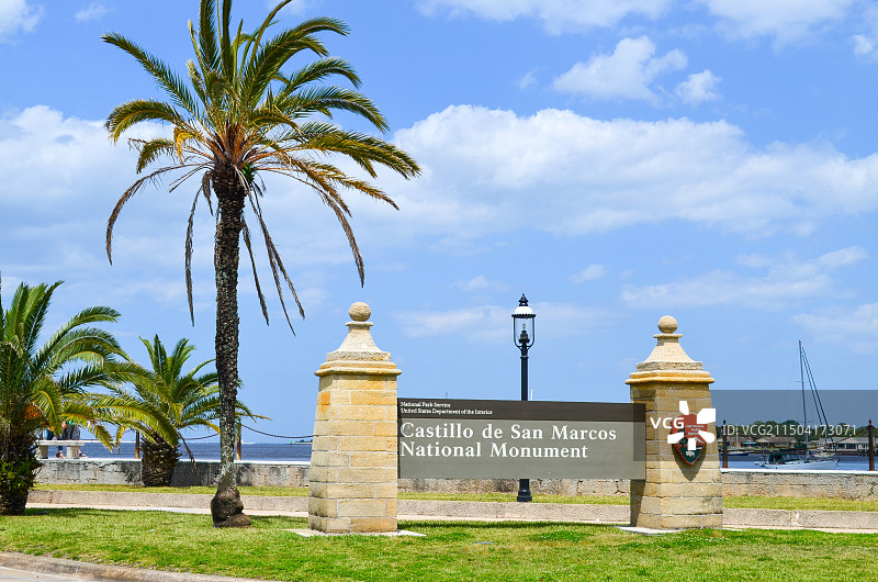 佛罗里达圣奥古斯丁古城风光图片素材