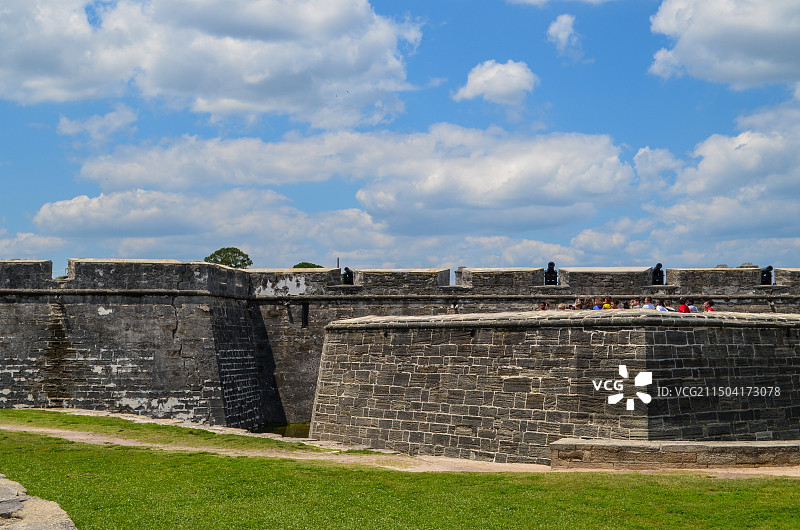 佛罗里达圣奥古斯丁古城风光图片素材