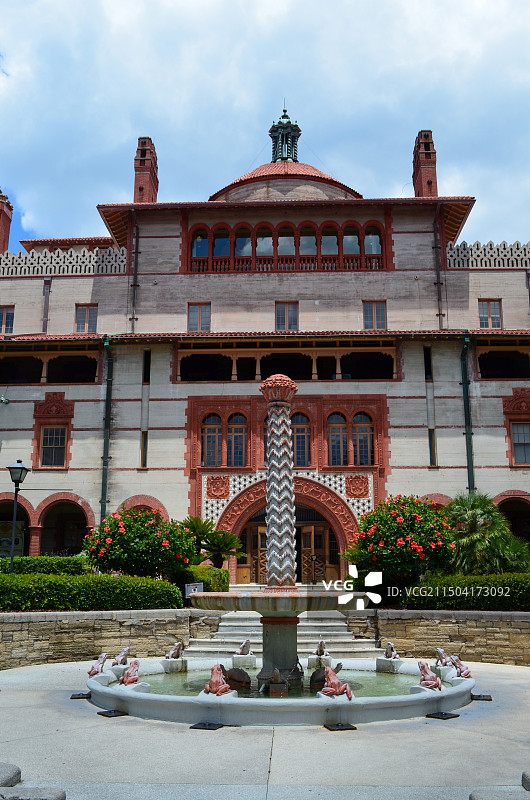 佛罗里达圣奥古斯丁古城风光图片素材