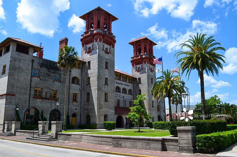 佛罗里达圣奥古斯丁古城风光图片素材