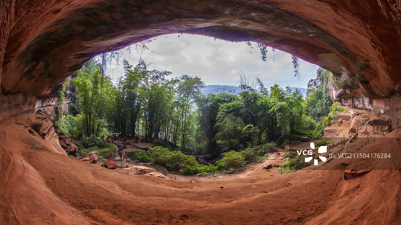 遵义市习水中国丹霞谷旅游景区图片素材