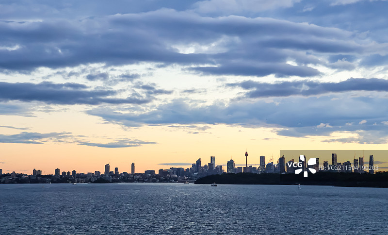 悉尼-城市天际线图片素材