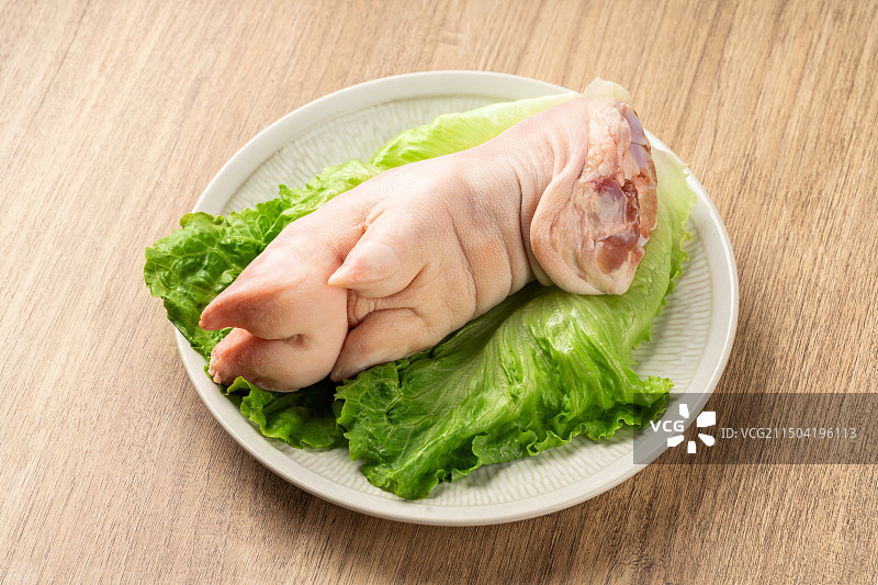 新鲜猪蹄图片素材