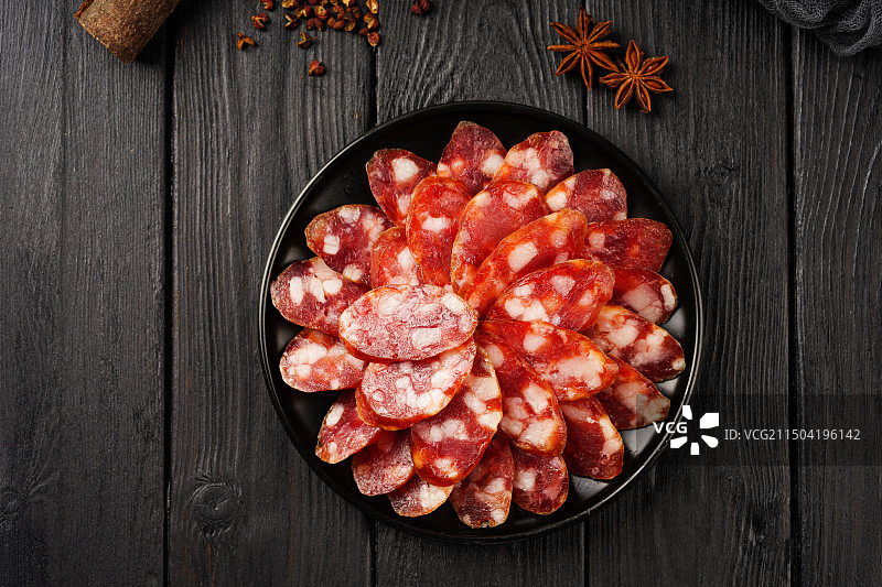 中式腊肠图片素材