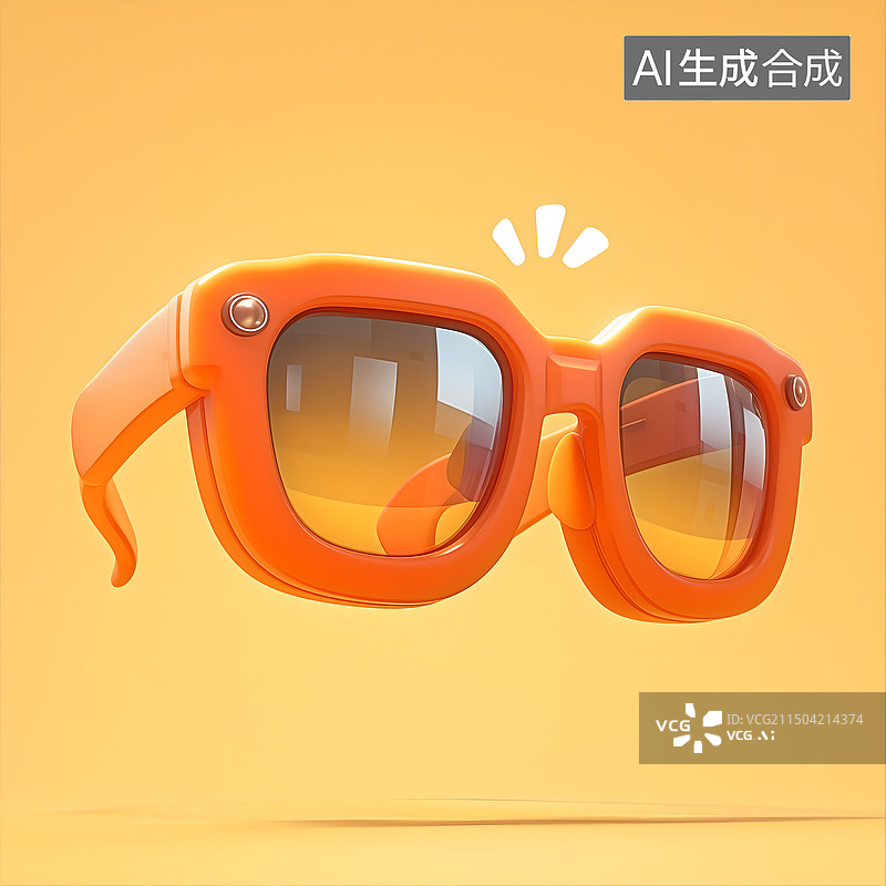 【AI数字艺术】夏日遮阳镜图片素材