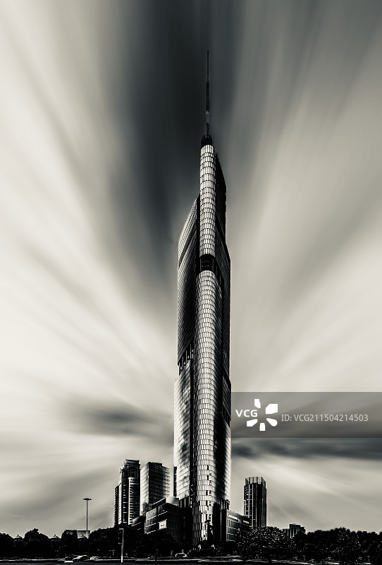 紫峰大厦图片素材