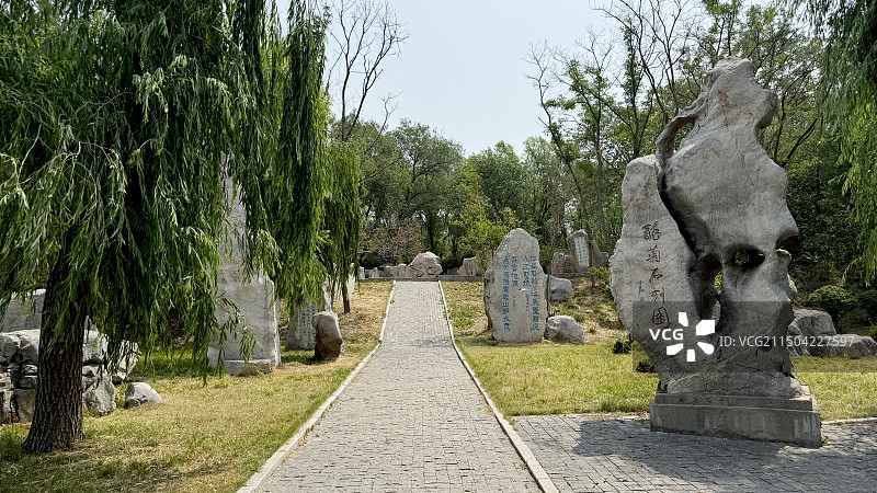 潍坊安丘青云山民俗游乐园图片素材