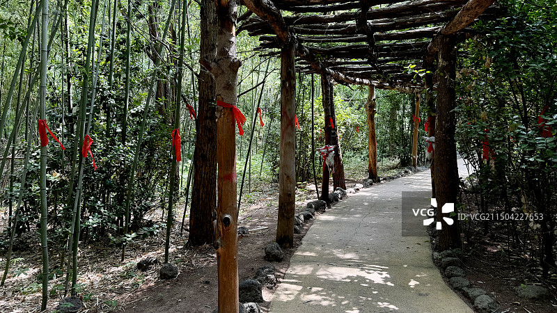 潍坊安丘青云山民俗游乐园图片素材