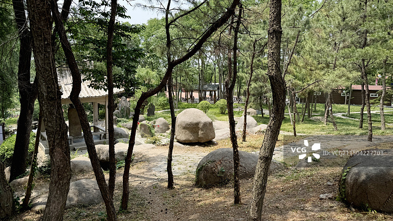 潍坊安丘青云山民俗游乐园图片素材