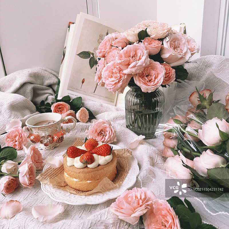 鲜花静物图片素材