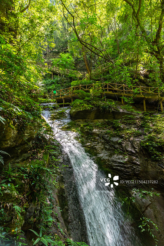 襄阳保康县五道峡景区图片素材