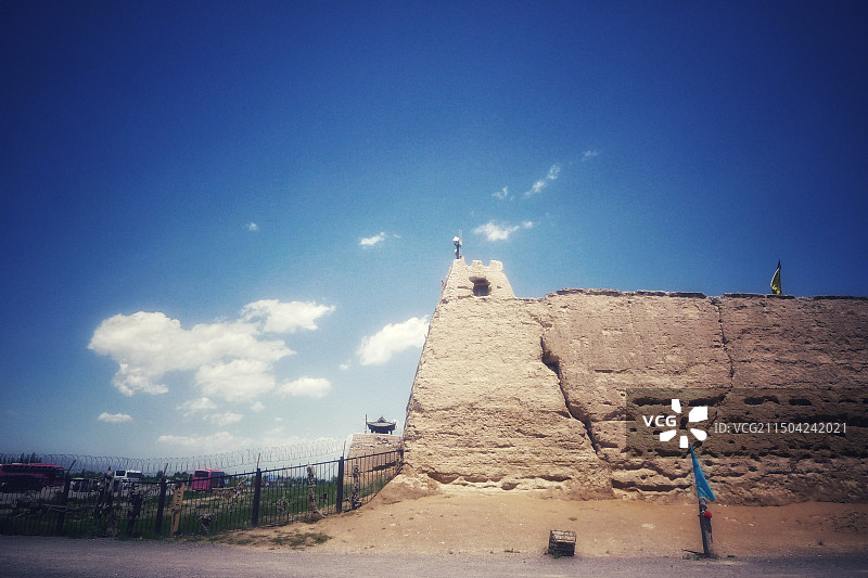 银川市宁夏镇北堡西部影视城图片素材