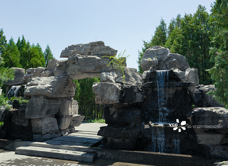 淄博开元溶洞图片素材