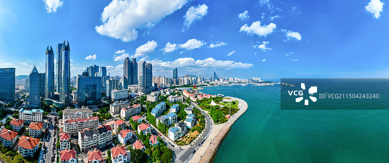 中国山东省青岛市市南区城市风光图片素材