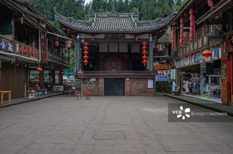 雅安上里古镇图片素材