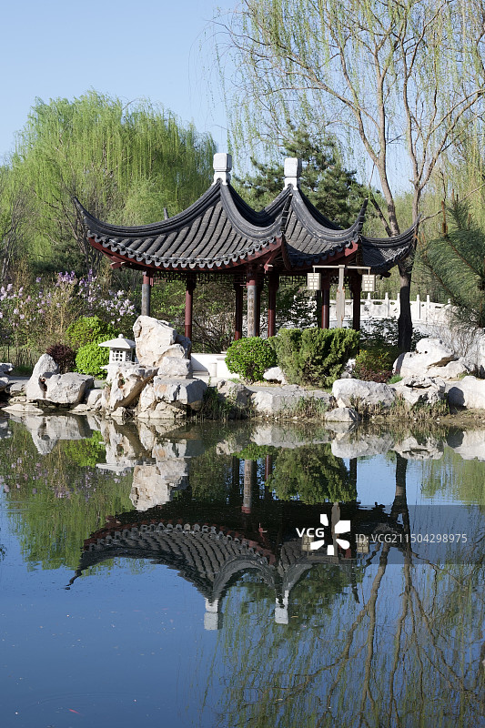 唐山市南湖景区图片素材