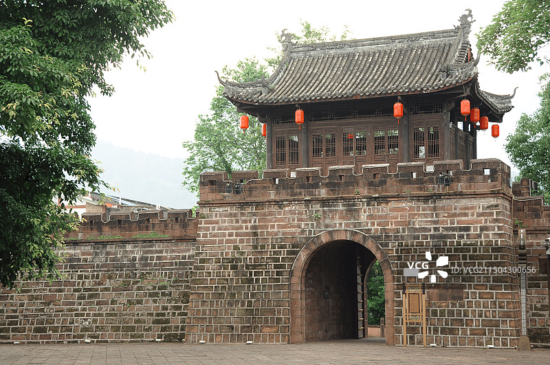 雅安汉姜古城旅游景区图片素材