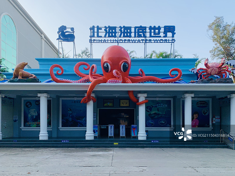 北海海底世界图片素材