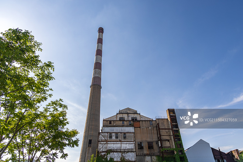 杨树浦电厂遗址公园图片素材
