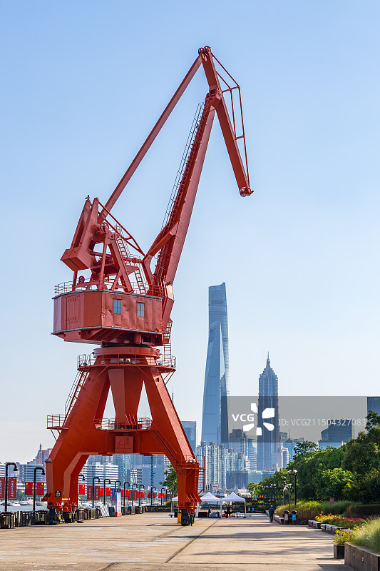 上海杨浦滨江图片素材